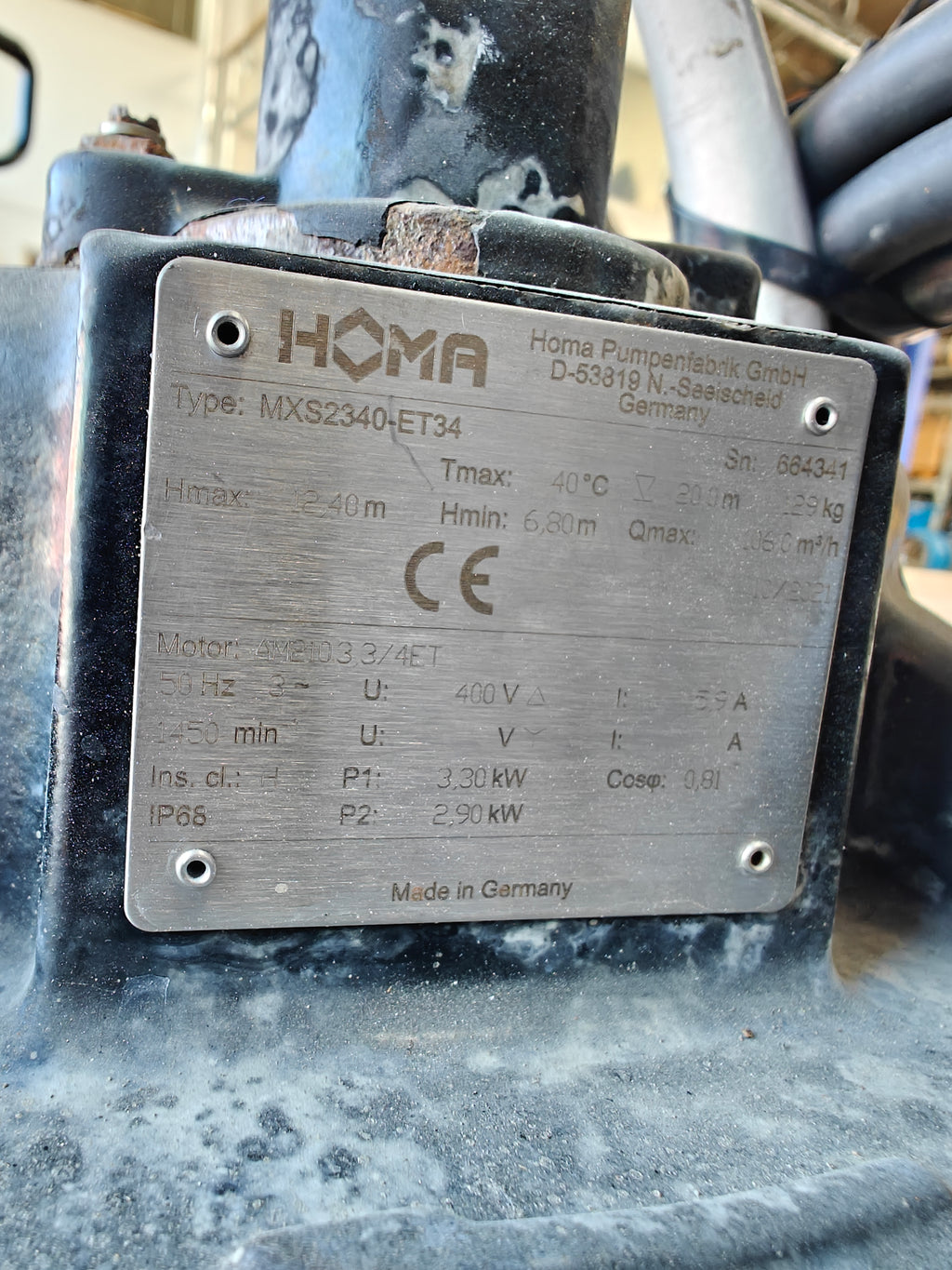 HOMA MXS2340-ET34 submersible pump